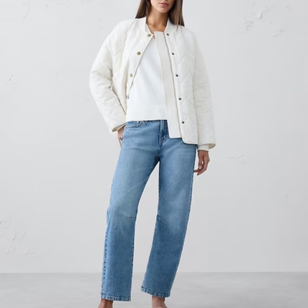 Banana Republic Sky Blue Wide Leg Jeans